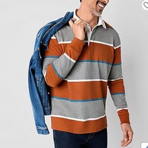 Men’s long sleeve polo shirts